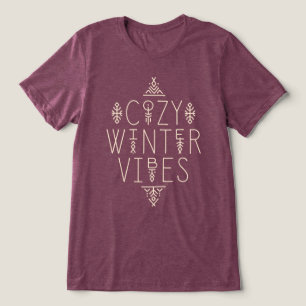 Camiseta Cozy Winter Vibes Design