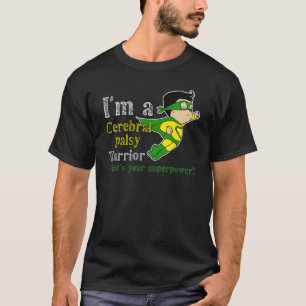 Camiseta Cp Hero Cerebral do Guerreiro Bonito Sensibilizaçã