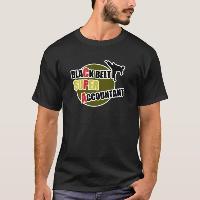 Camiseta CPA: Contadores do cinturão negro (Frente)