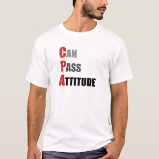 Camiseta CPA: Pode passar a atitude