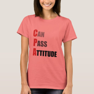 Camiseta CPA: Pode passar a atitude