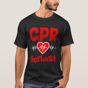 Camiseta Cpr Instrutor Courtor Coach Care Emergency First A