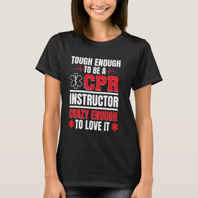 Camiseta CPR Mouth Barrier CPR Pocket Mask CPR Inst (Frente)