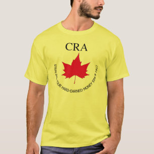 Camiseta CRA - agência canadense do rendimento