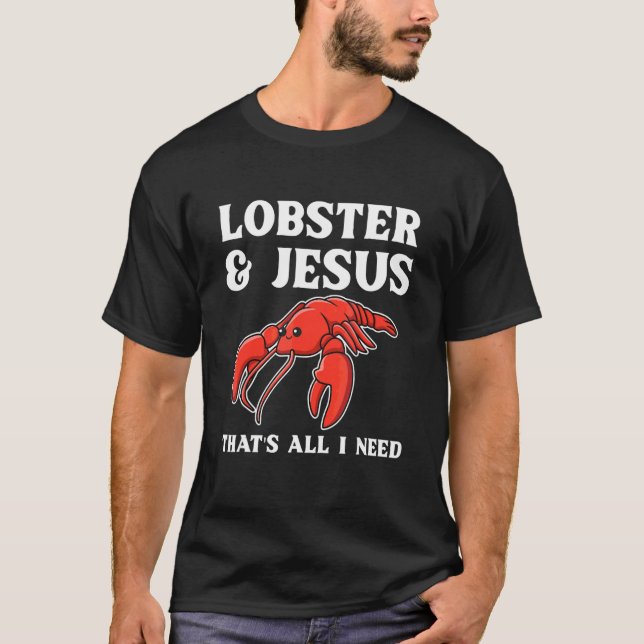 Camiseta Crab Boil Seafood For A Lobster (Frente)