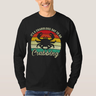 Camiseta Crab Men Women Kids Crabbing Hunting Fishing Crabs