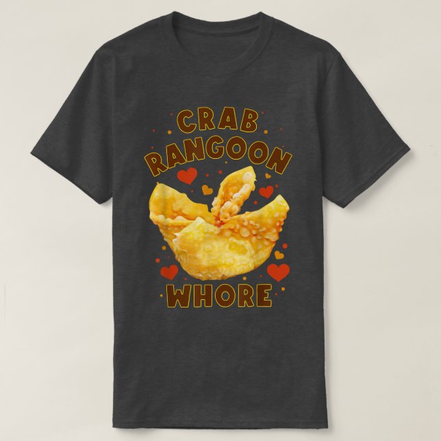 Camiseta Crab Rangoon W  (Frente do Design)