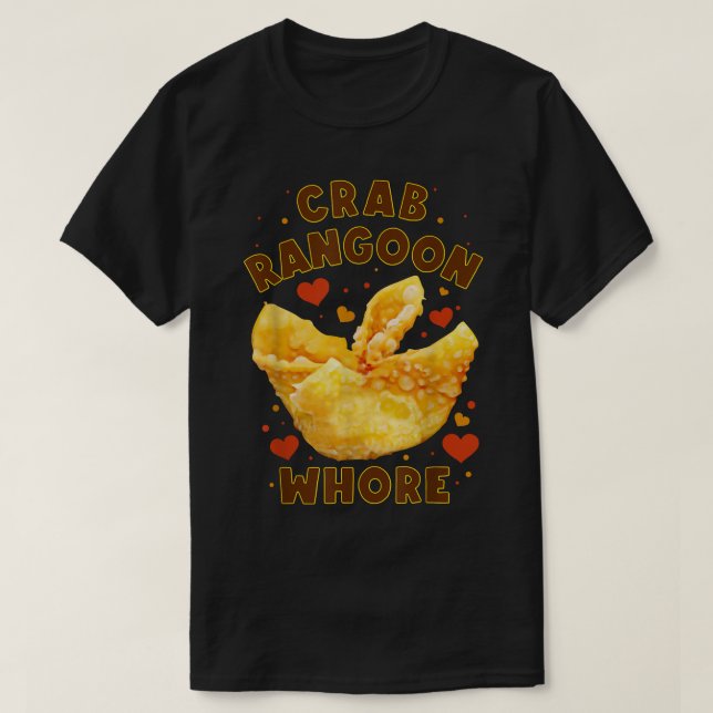 Camiseta Crab Rangoon W  (Frente do Design)