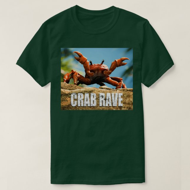 Camiseta Crab Rave (Frente do Design)