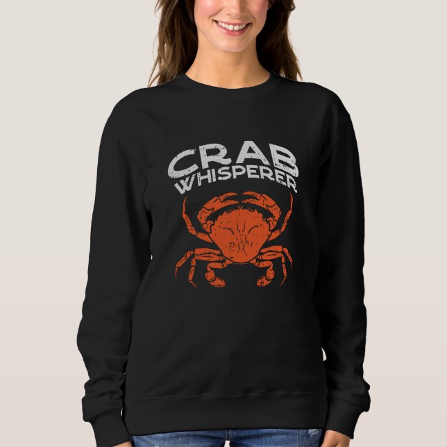 Camiseta Crab Whisperer Vintage Crabbing (Frente)