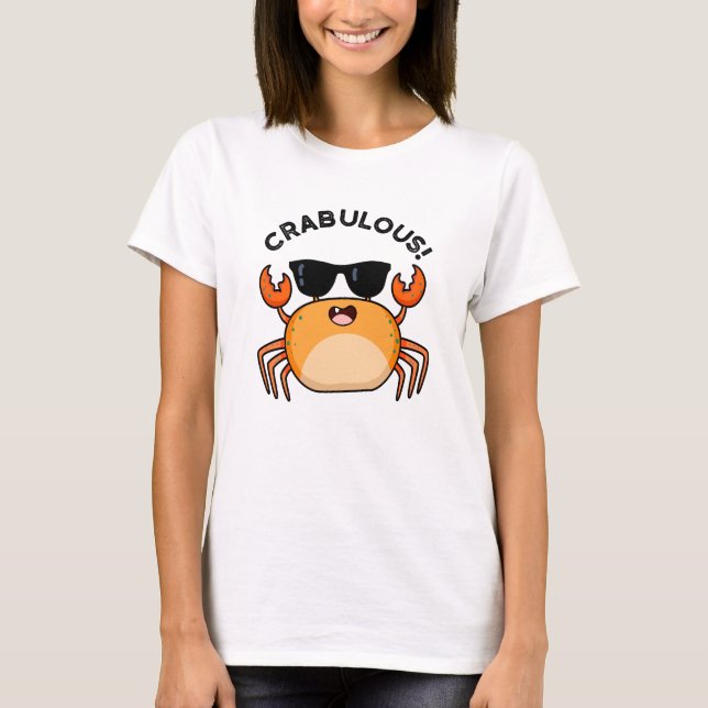 Camiseta Crabuloso Caranguejo Engraçado (Frente)