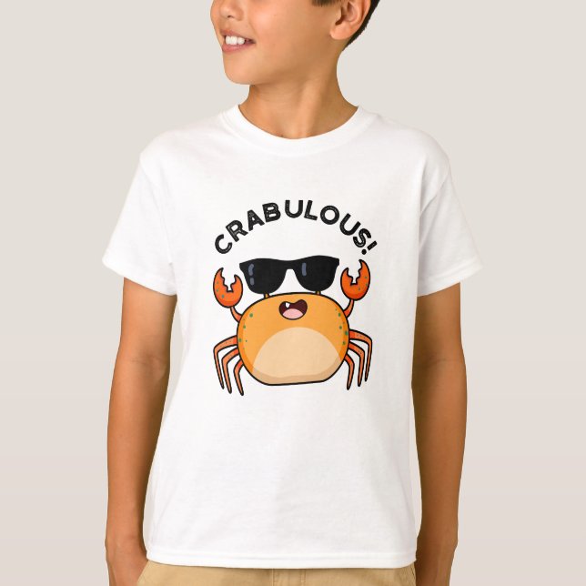 Camiseta Crabuloso Caranguejo Engraçado (Frente)