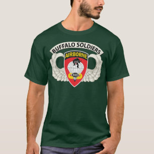 Camiseta Crachá 555. º Paraquedas Infantry Bn SSI w Buffalo