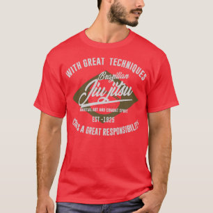 Camiseta Crachá BRASILEIRO JIU JITSU