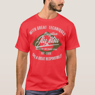 Camiseta Crachá BRASILEIRO JIU JITSU