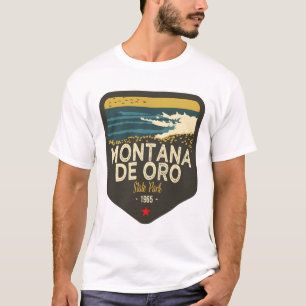Camiseta Crachá California Treasures - Montana De Oro State