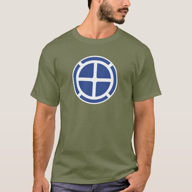 Camiseta Crachá da 35ª Divisão de Infantaria (Frente)
