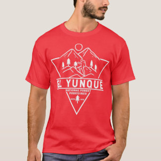 Camiseta Crachá da Floresta Nacional El Yunque Porto Rico