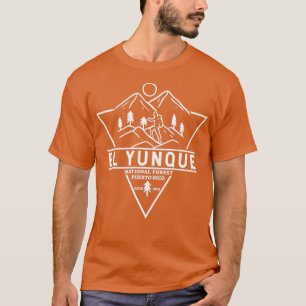 Camiseta Crachá da Floresta Nacional El Yunque Porto Rico