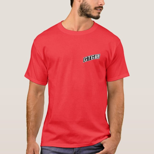 Camiseta Crachá de Blindagem GT6 Triumph (Frente)