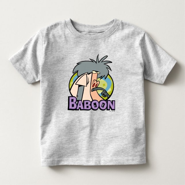 Camiseta Crachá de Caráter Baboon I.R. (Frente)