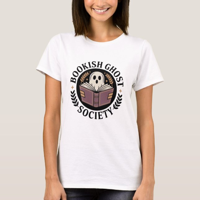 Camiseta Crachá de Cozy Cream - Fantasma (Frente)