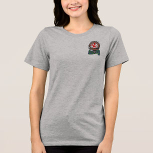 Camiseta Crachá de Farquharson Clan Camisa-T feminina
