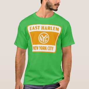 Camiseta Crachá de ferramentas retrô do Nova Iorque Harlem