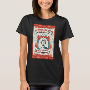 Camiseta Crachá de Funcionarios de Circo Vintage