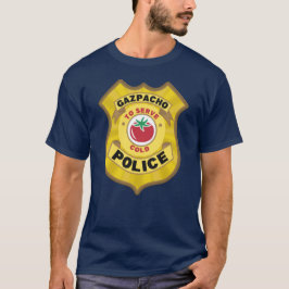 Camiseta Crachá de Gasolina da Polícia de Gaza