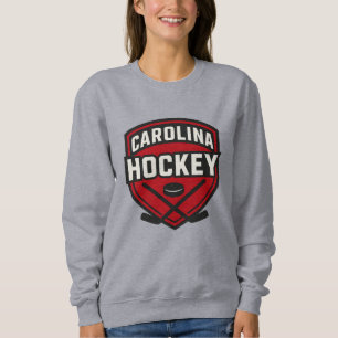 Camiseta Crachá de Hockey da Carolina - Hóquei Local Vermel