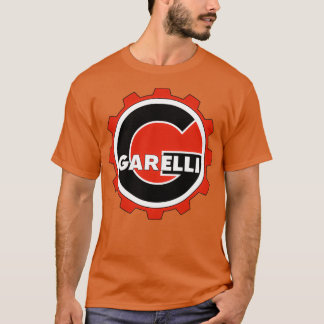 Camiseta Crachá de motocicleta Vintage Garelli
