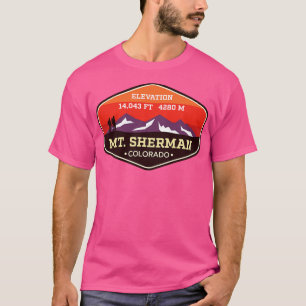Camiseta Crachá de Subida de Montanha do Monte Sherman Colo