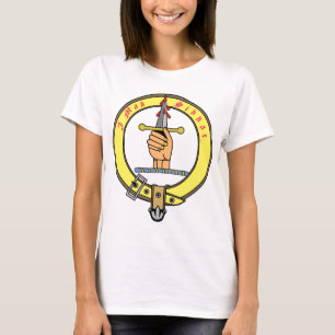 Camiseta Crachá do clã de Kirkpatrick Kilpatrick