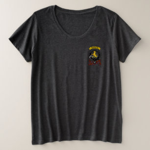 Camiseta Crachá do MacPherson Clan e Tartan