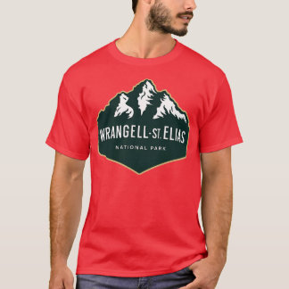Camiseta Crachá do Parque Nacional de WrangellSt Elias