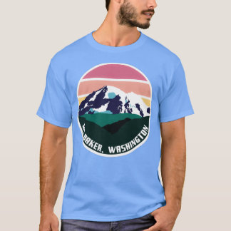 Camiseta Crachá do Parque Nacional do Mt Baker Washington