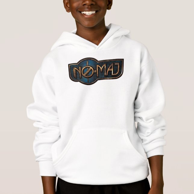 Camiseta Crachá Dourado e Marble NO-MAJ™ (Frente)