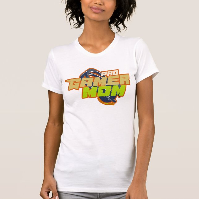 Camiseta Crachá engraçado da Pro Gamer Mãe (Frente)