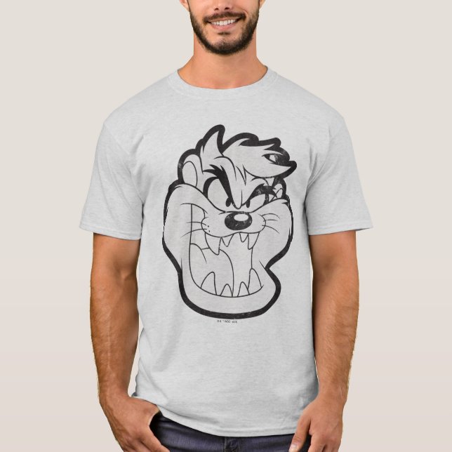 Camiseta CRACHÁ Grin Mau TAZ™ (Frente)