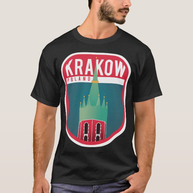 Camiseta Crachá Krakow (Frente)