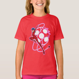 Camiseta Crachá Ladybug Miraculoso
