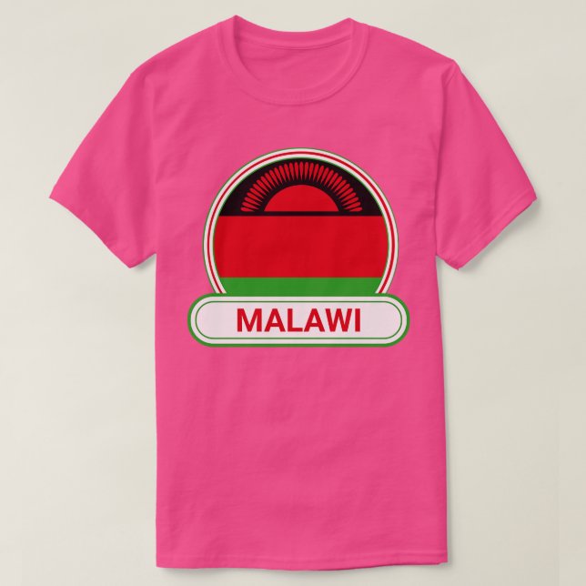 Camiseta Crachá Malawi (Frente do Design)