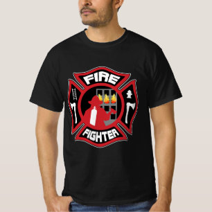 Camiseta Crachá Moderno do Bombeiro