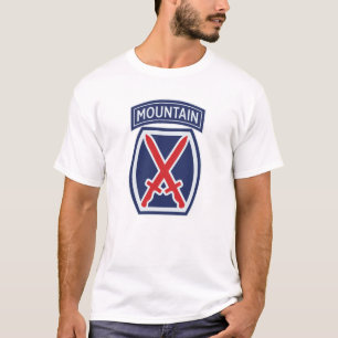 Camiseta crachá "Mountaineer" da Divisão de Montanha