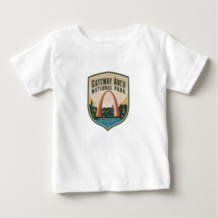 Camiseta Crachá Nacional do Gateway Arch