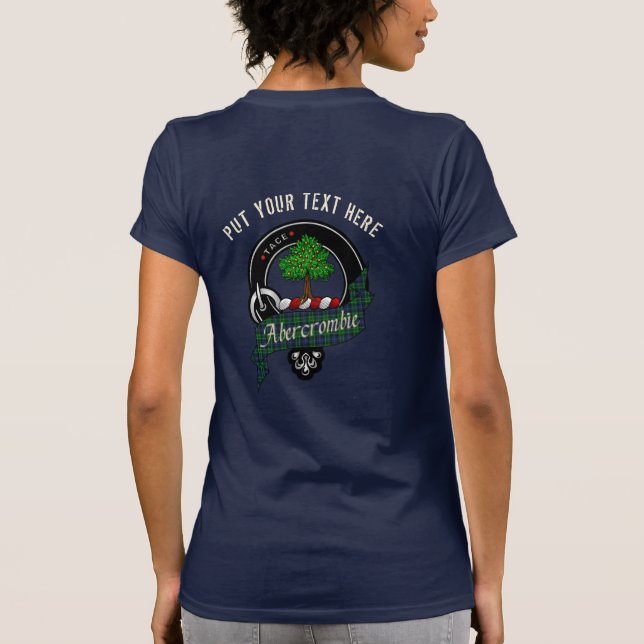 Camiseta Crachá personalizado de Abercrombie (Verso)