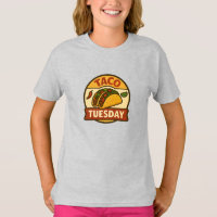 Crachá Retro Terça-Feira de Taco