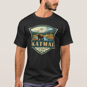 Camiseta Crachá Retroativo da Ilustração do Parque Nacional