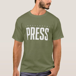 Camiseta Crachá Verde da Imprensa Independente